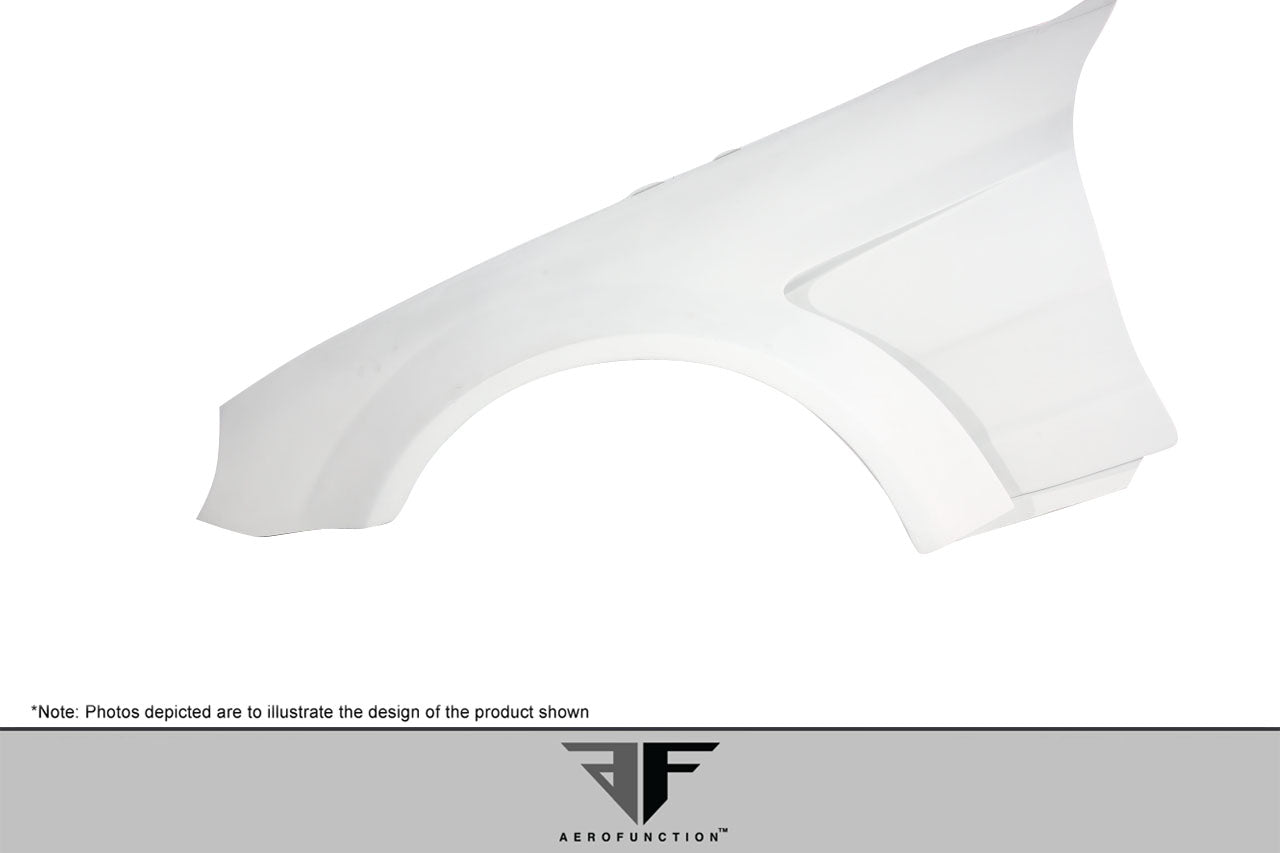 2003-2008 Mercedes SL Class R230 AF-Signature 1 Series Wide Body Conversion Front Fenders ( GFK ) - 2 Piece